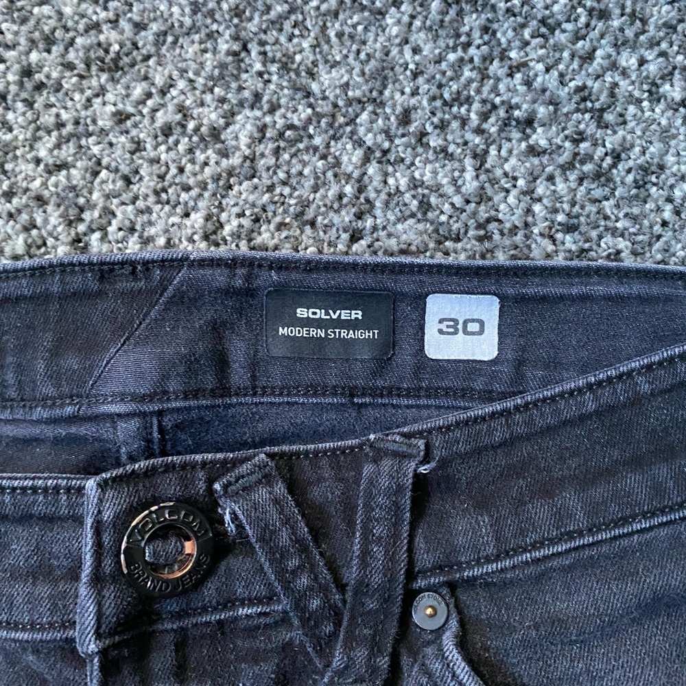 Straight leg jeans